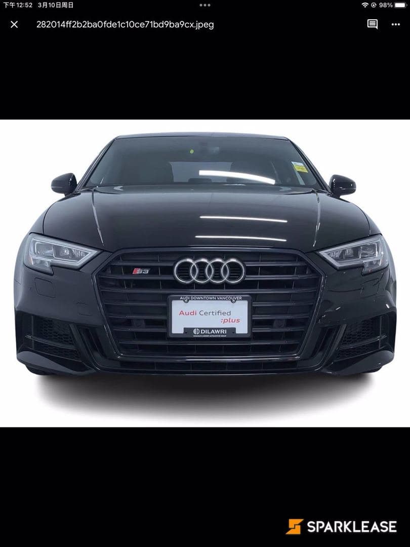 2020 Audi S3 Sedan Technik 2.0 TFSI quattro