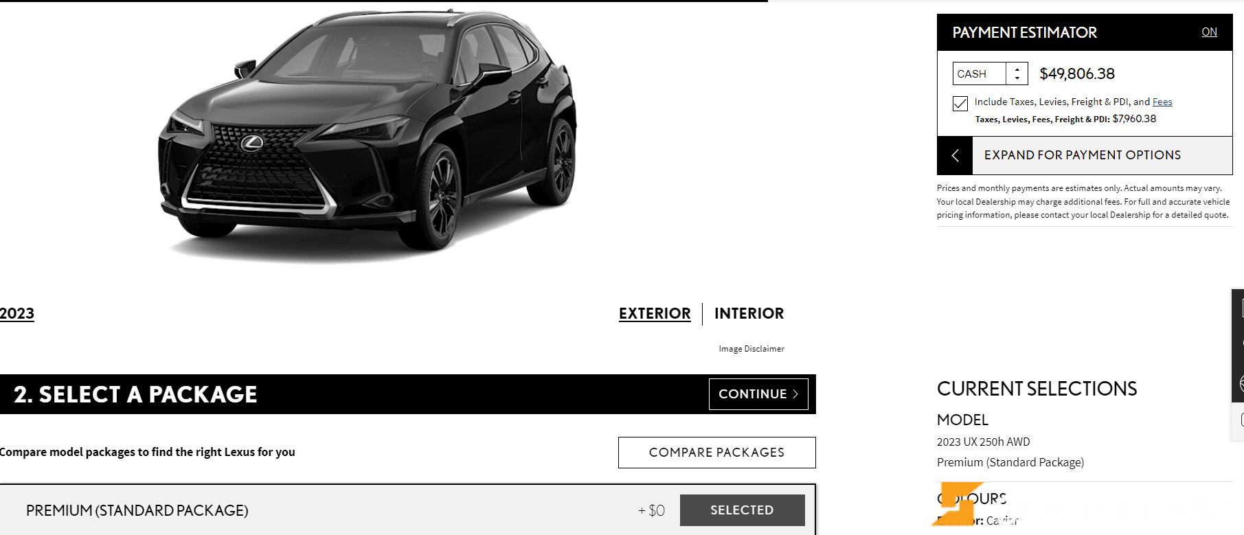 2023 Lexus  UX 250h 混动