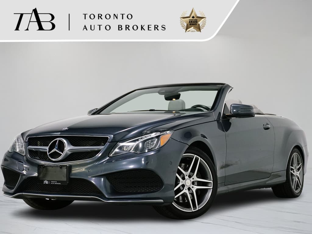 2016 Mercedes-Benz E 400 400   AMG PKG   CONVERTIBLE   PREMIUM PKG