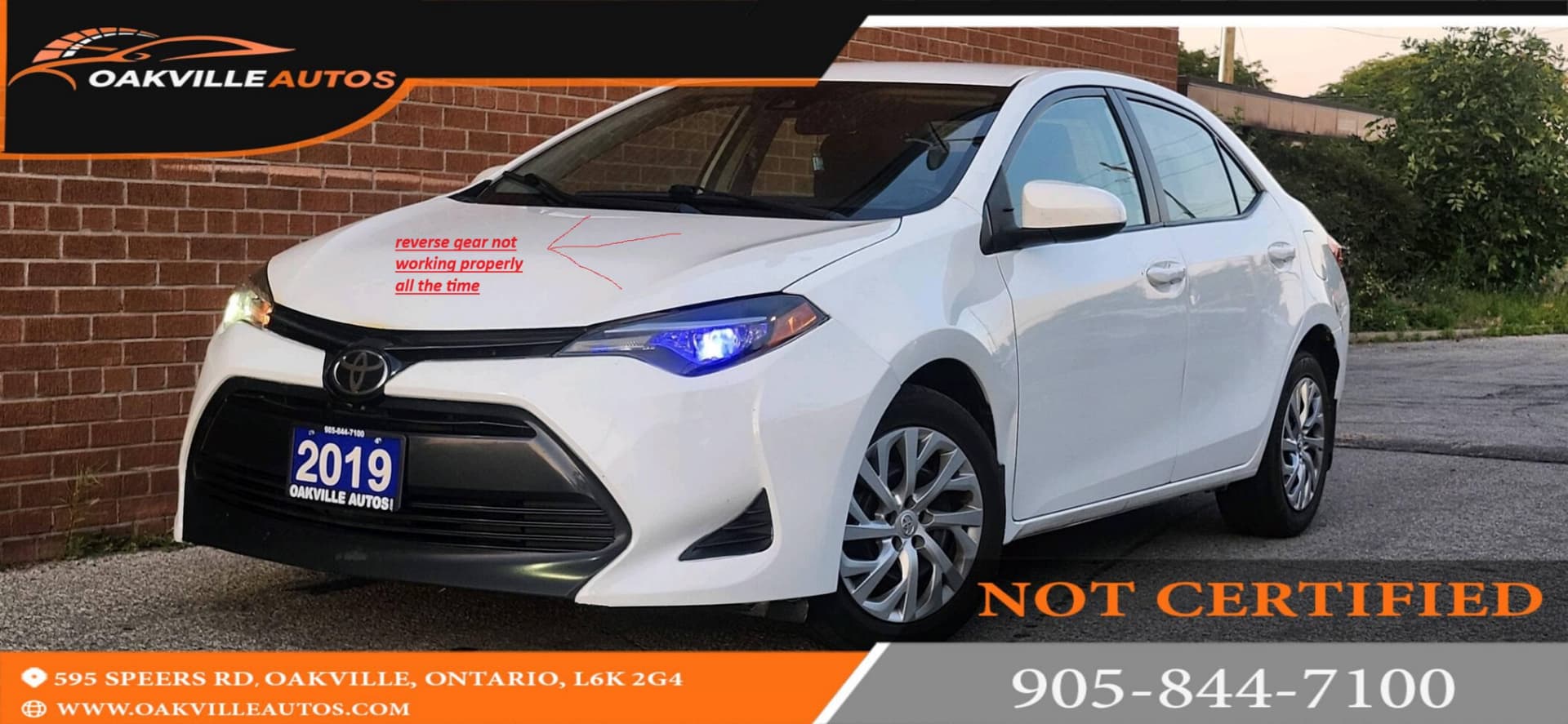 2019 Toyota Corolla Auto