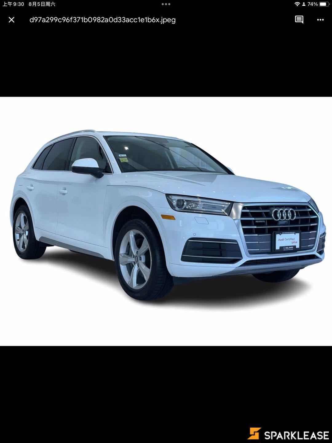 2019 Audi Q5 Progressiv 45 TFSI quattro