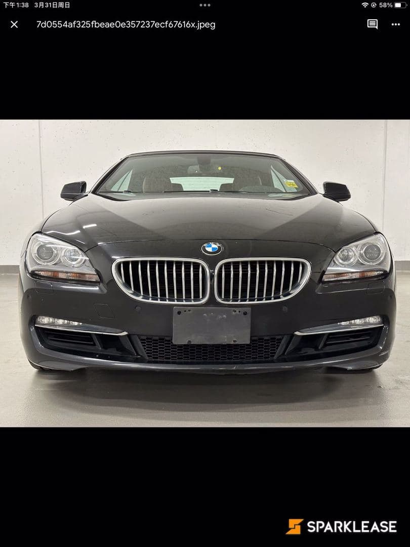 2015 BMW 6 Series 2dr Cabriolet 650i xDrive AWD