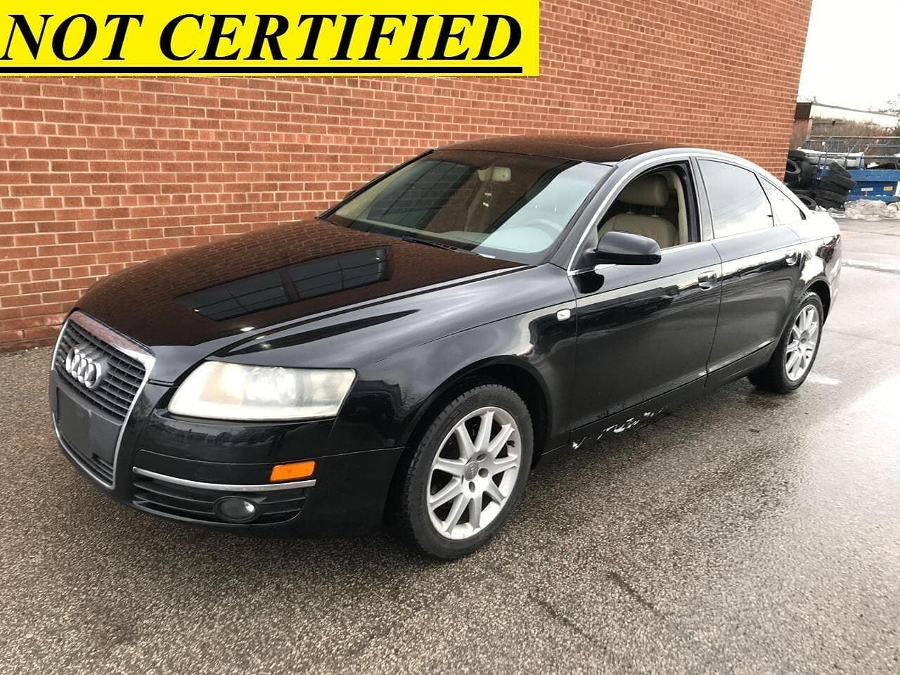 2005 Audi A6 
                tan leather

