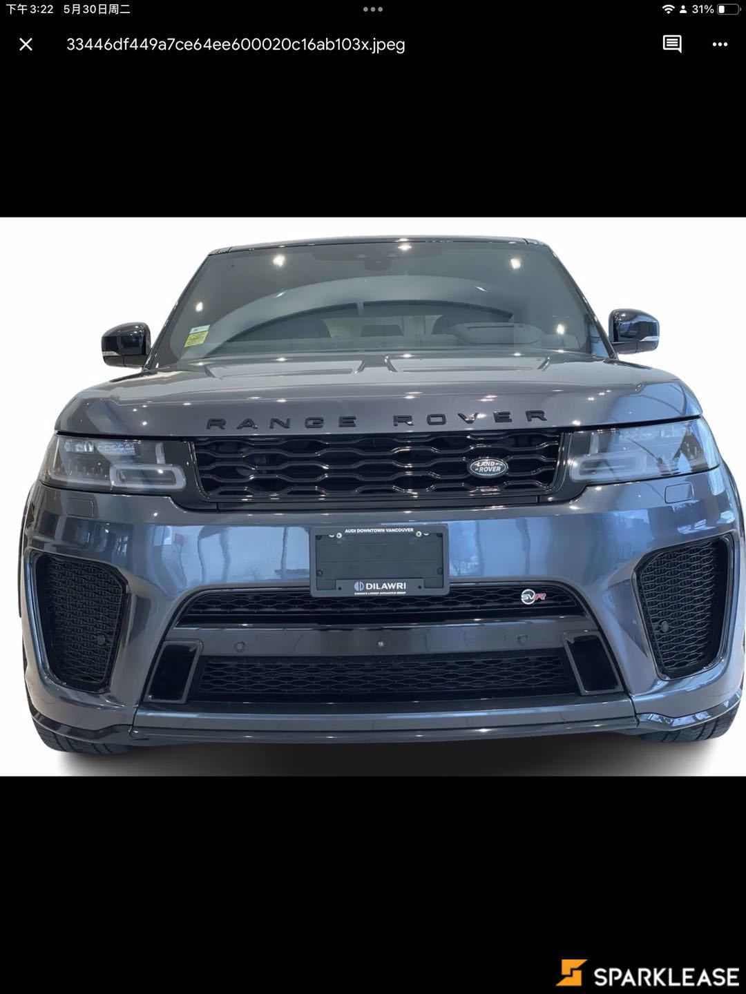 2020 Land Rover  Range Rover Sport  V8 S...