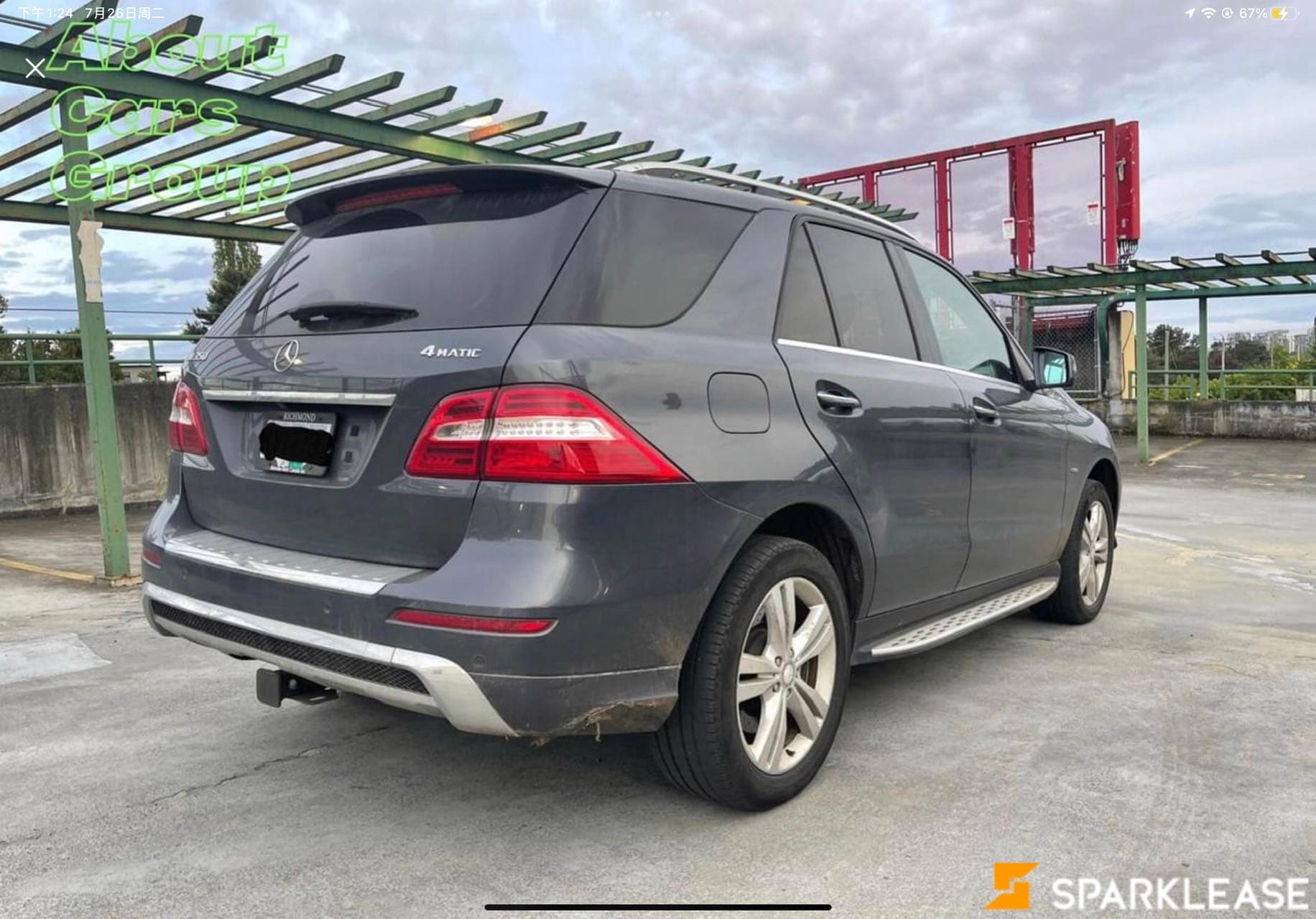2012 Mercedes-Benz M-Class 4MATIC 4dr ML 350