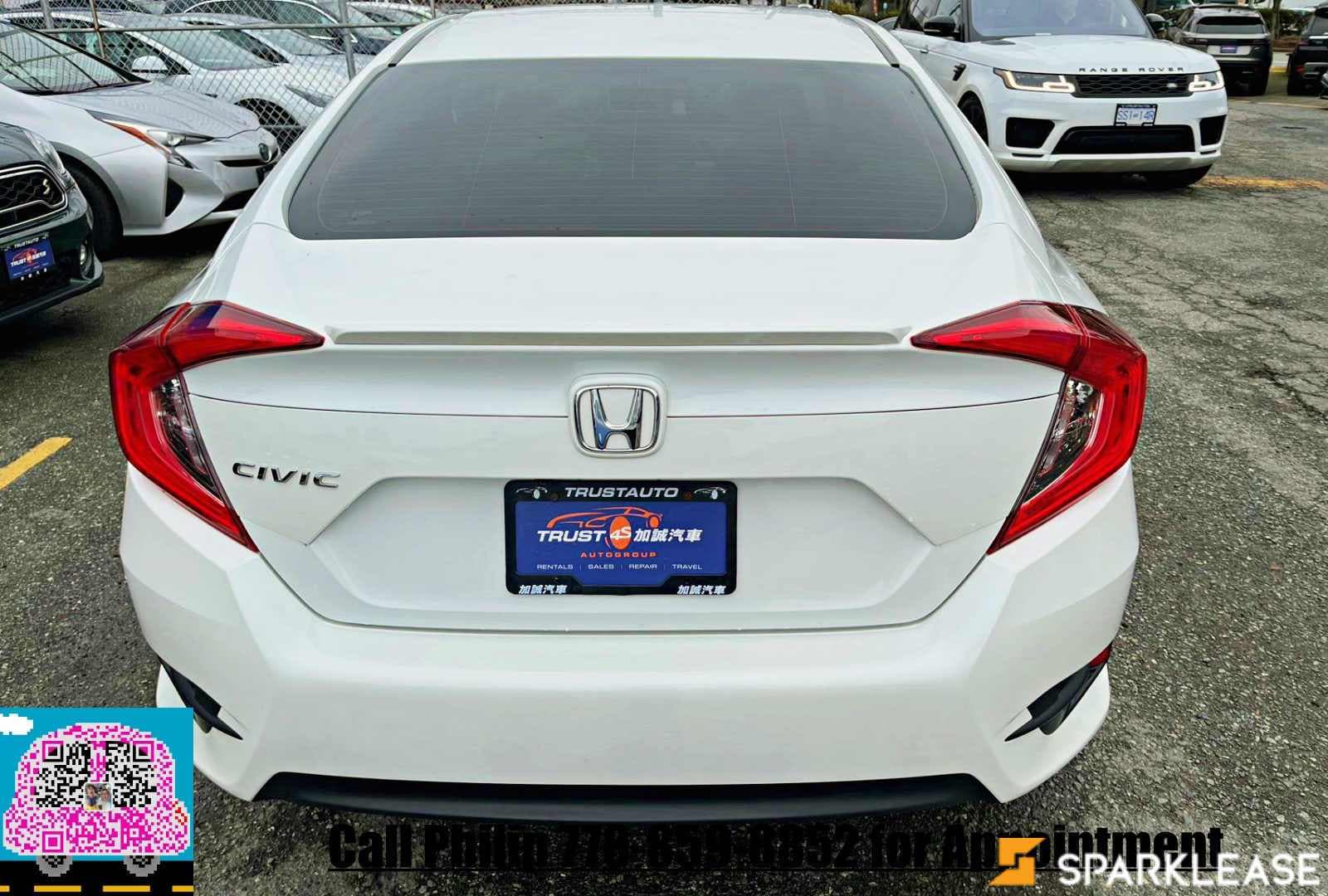 2016 Honda Civic Sedan 4dr CVT EX-T
