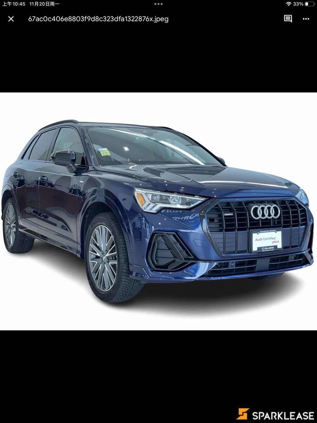 2021 Audi Q3 Progressiv 45 TFSI quattro