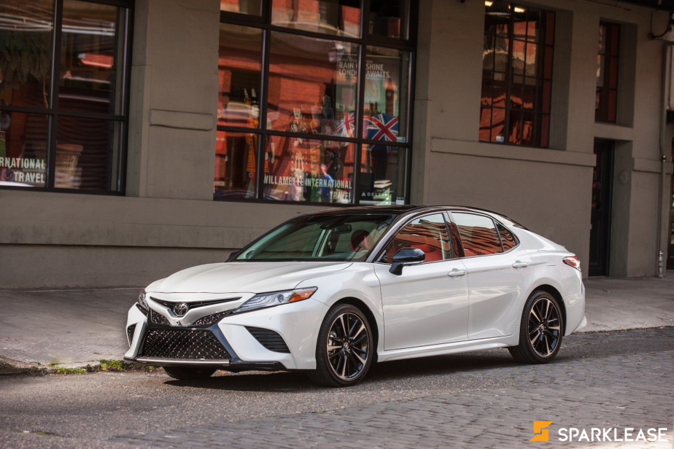 2019 Toyota Camry Red Interior 