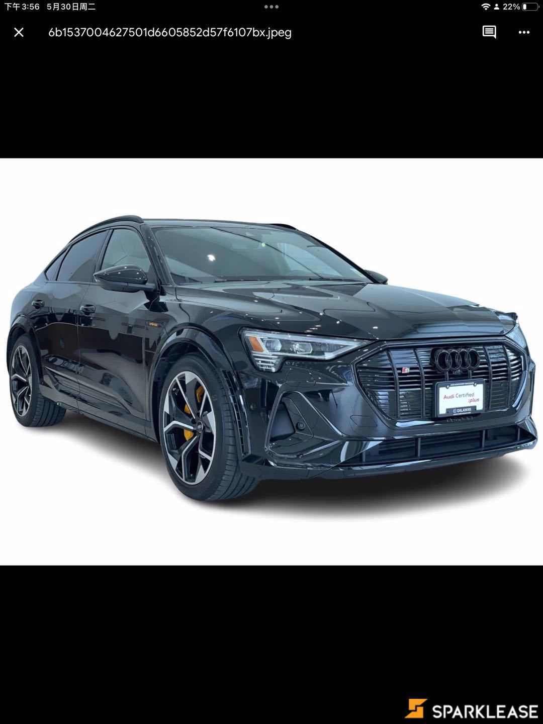 2022 Audi  e-tron S Sportback  quattro 