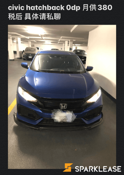 2019 Honda Civic hatchback 