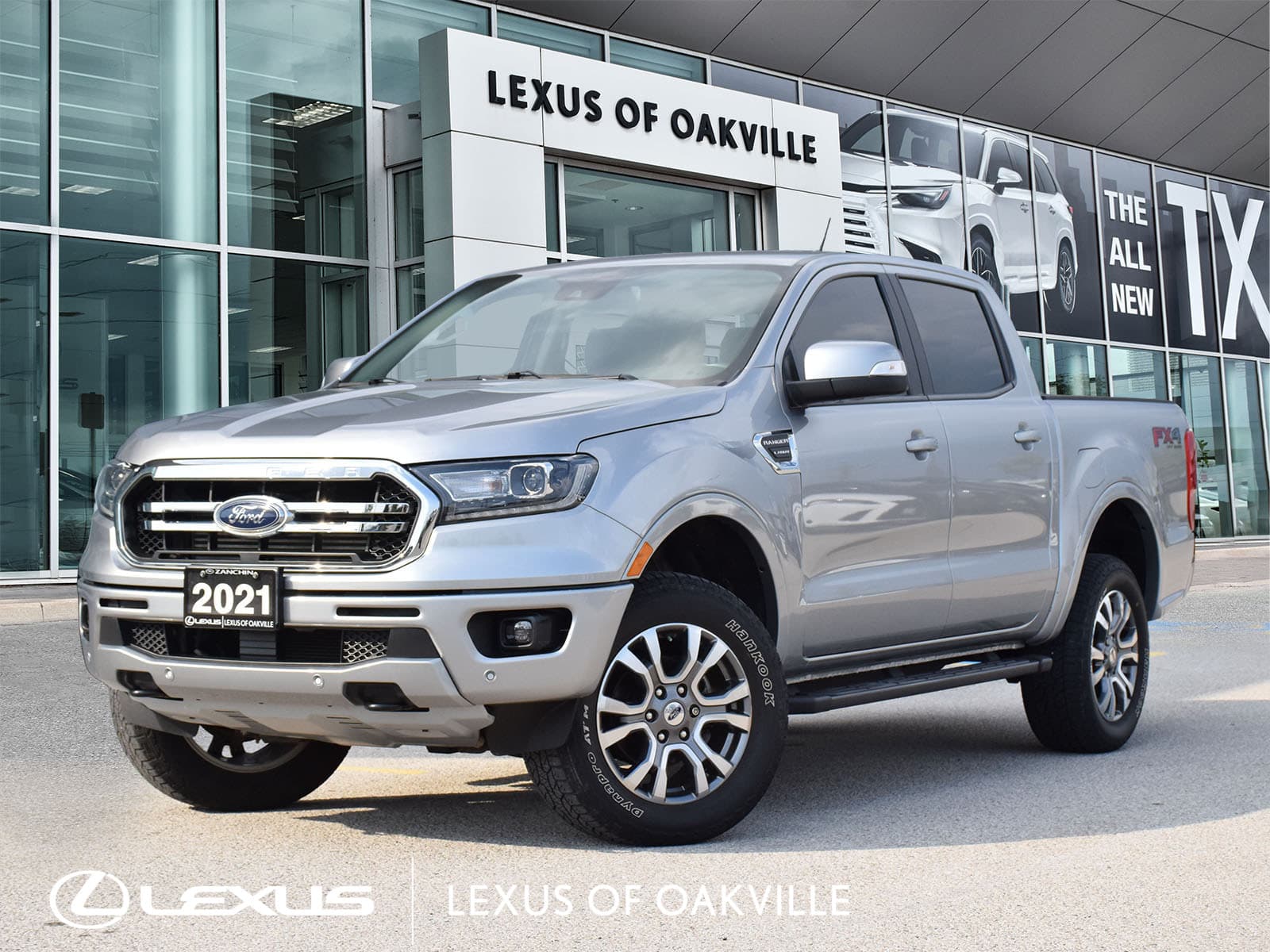 2021 Ford  Ranger LARIAT SuperCrew 5' Box 