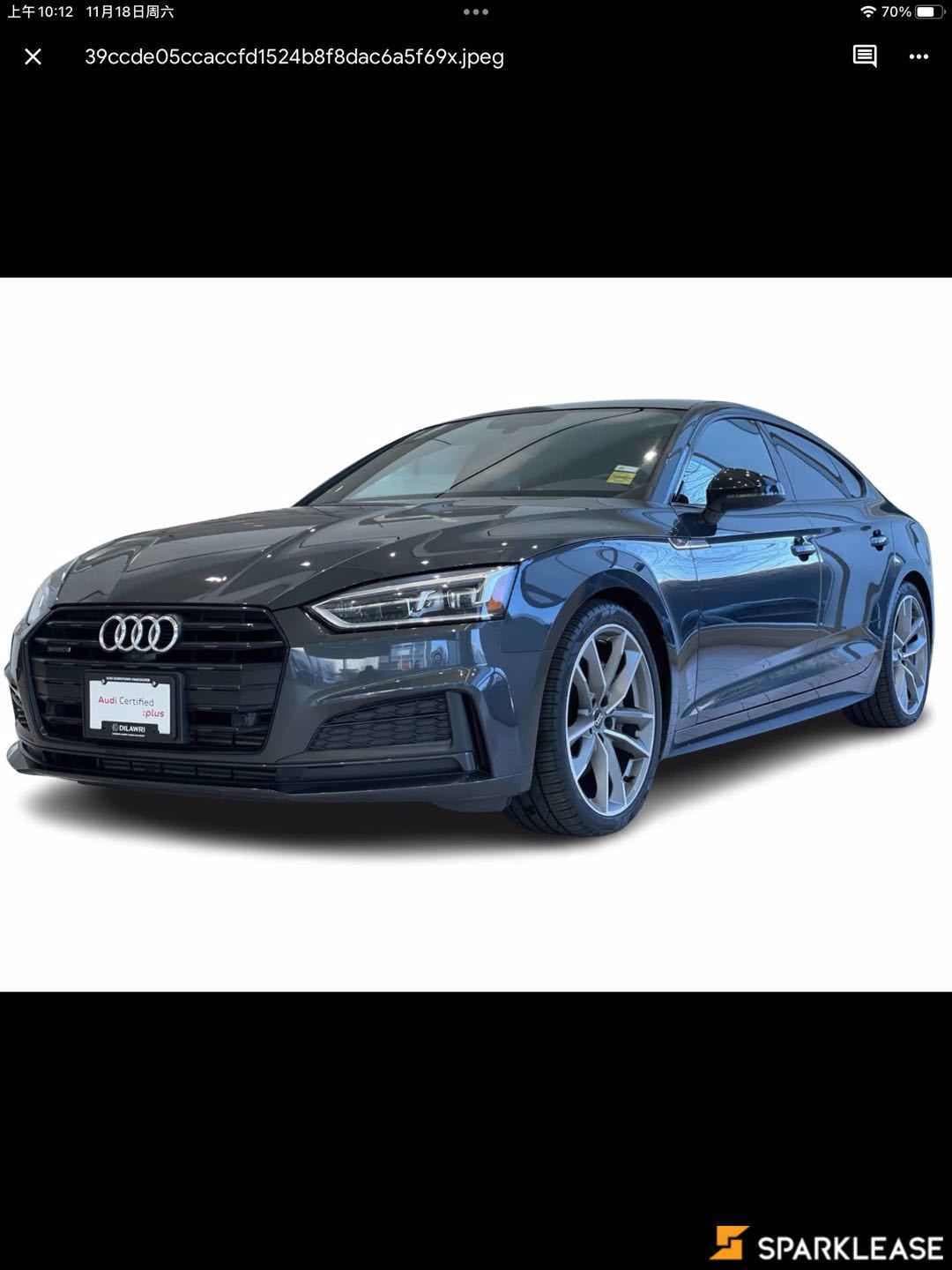 2019 Audi A5 Sportback Technik 45 TFSI quattro