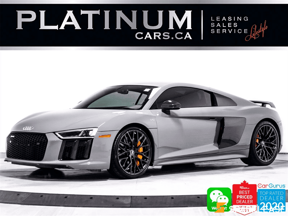 2018 Audi R8 Coupe V10 plus