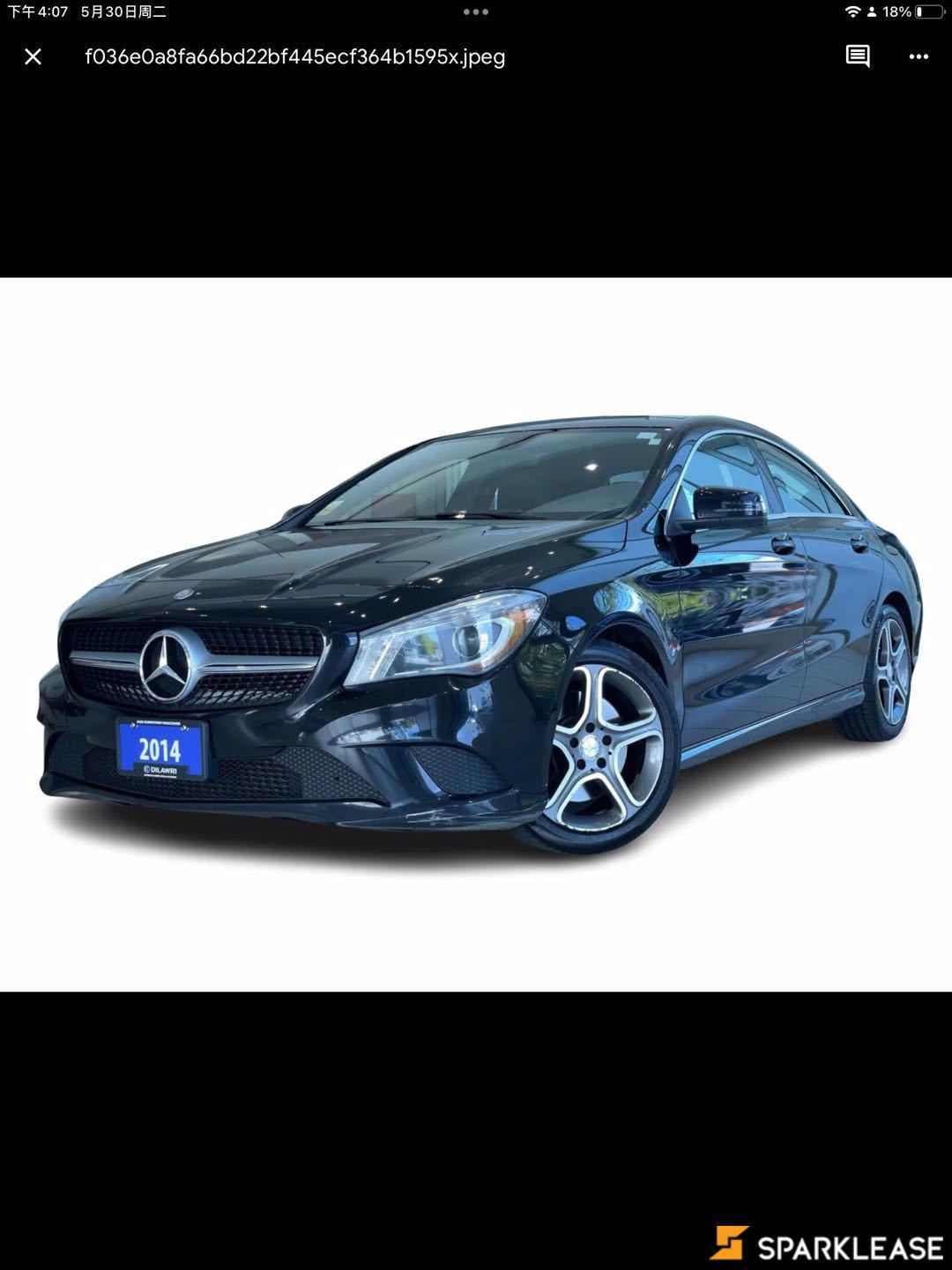 2014 Mercedes-Benz  CLA-Class  4dr Sdn C...