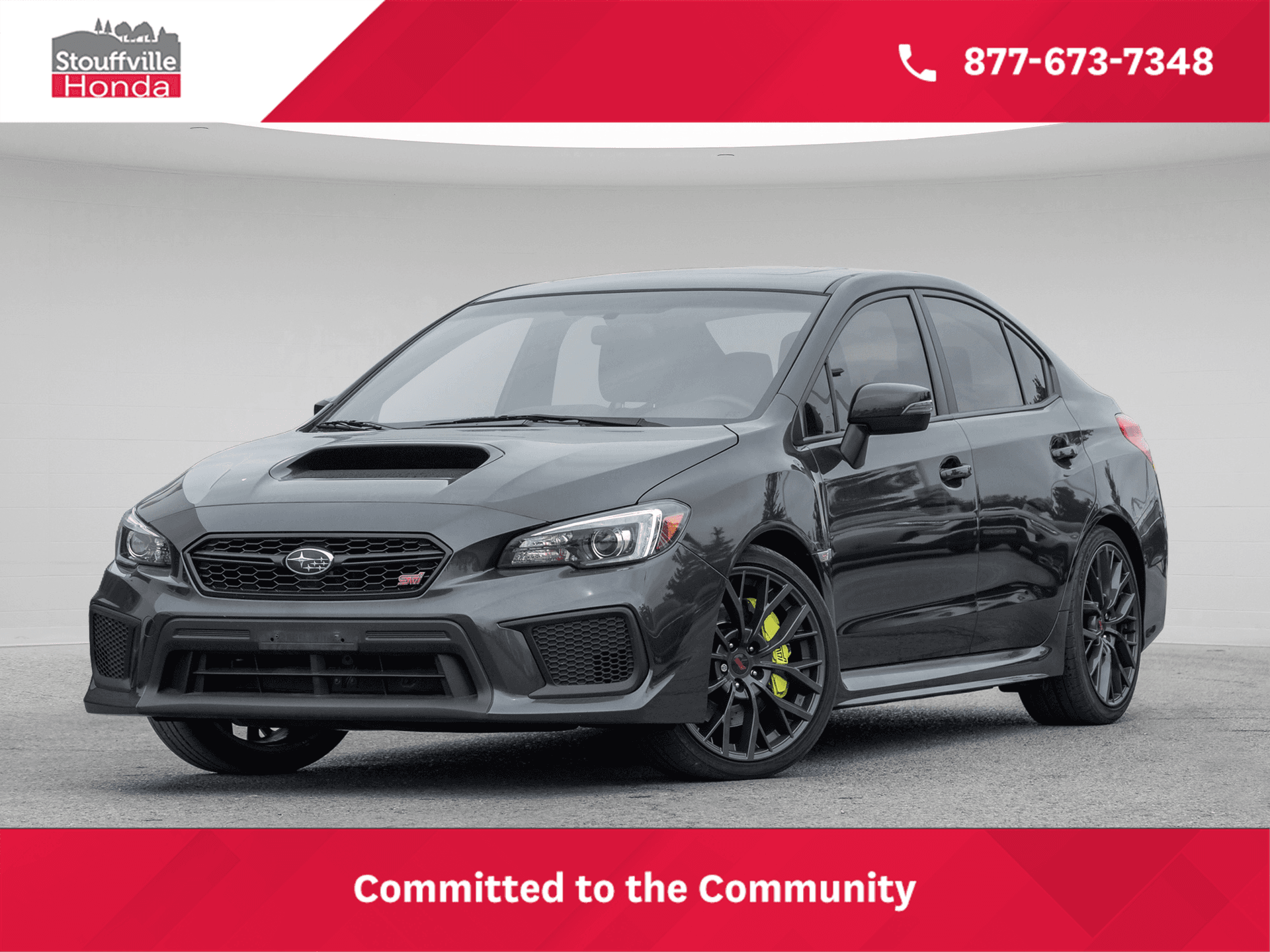 2019 Subaru WRX STI Sport-tech w/Lip