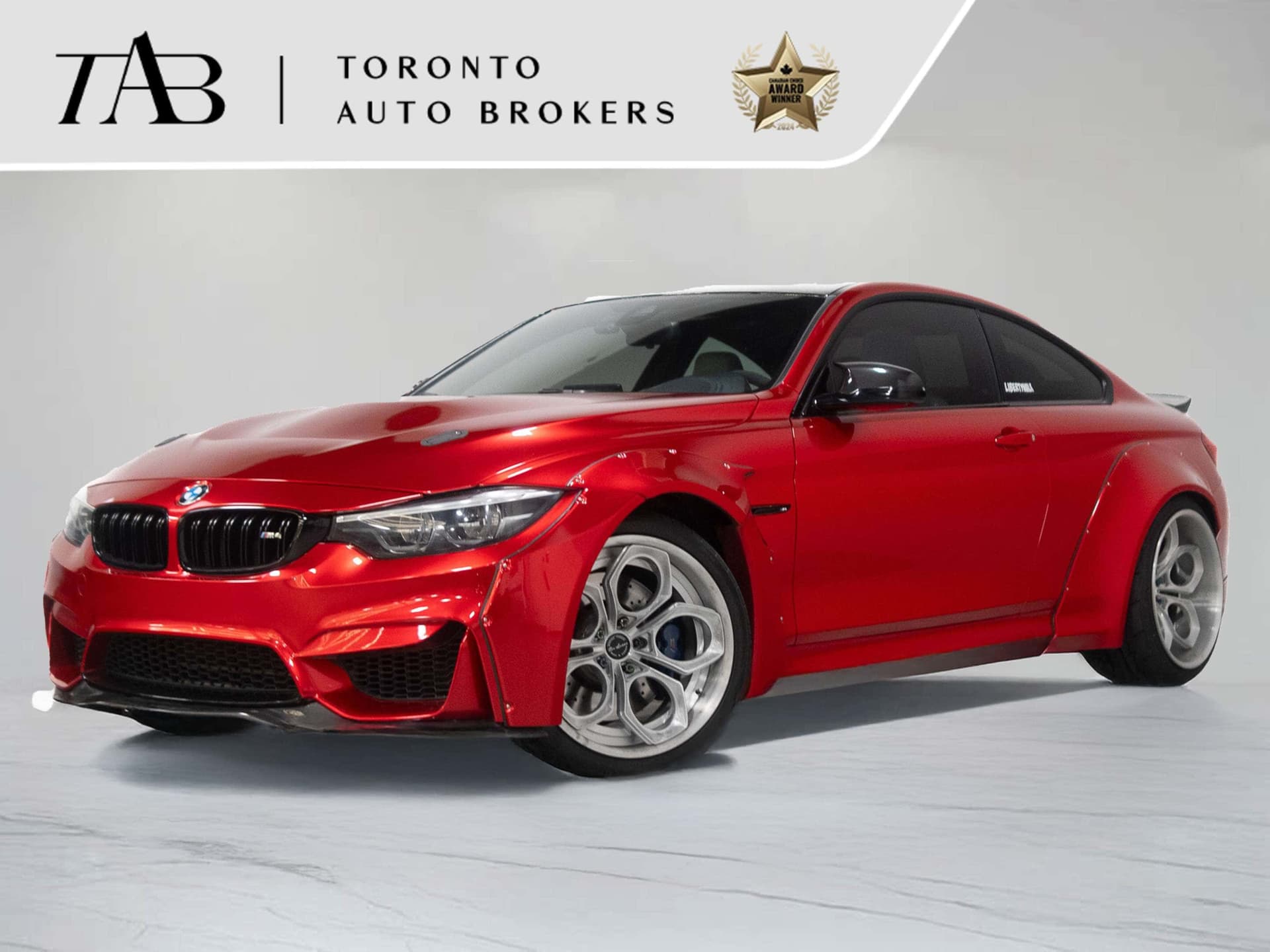2017 BMW M4 COUPE WIDEBODY AIR SUSPENSION LOTS OF MODS