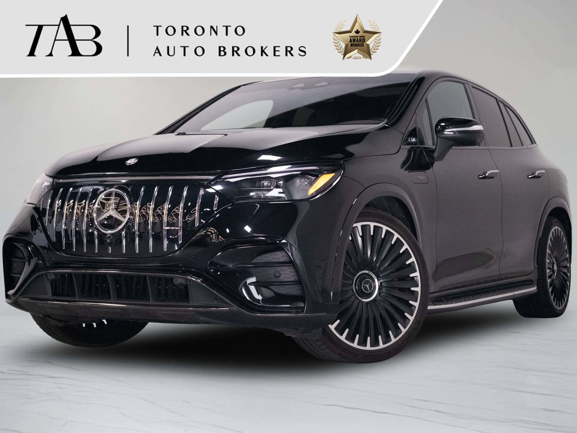 2024 Mercedes-Benz AMG EQE SUV EQE   PASSENGER DISPLAY   PANO