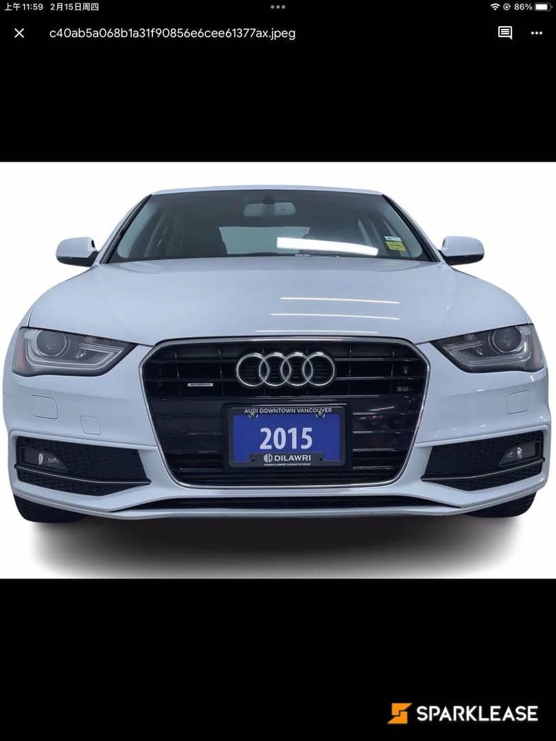 2015 Audi A4 4dr Sdn Auto Technik plus quattro
