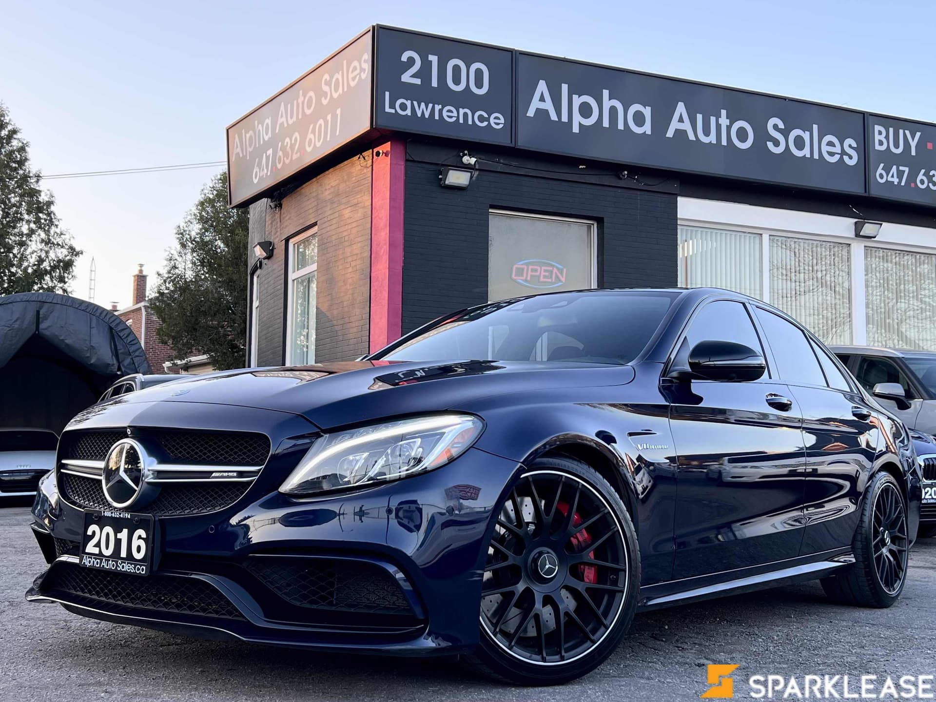 2016 Mercedes-Benz  C-Class  4dr Sdn AMG...