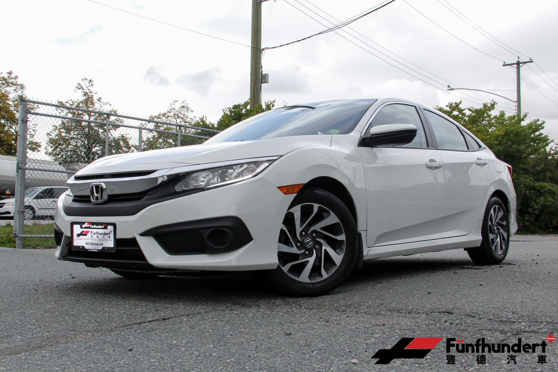 2016 Honda Civic 4dr CVT EX w/Honda Sensing