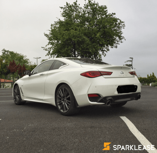 2019 Infiniti Q60 red sport