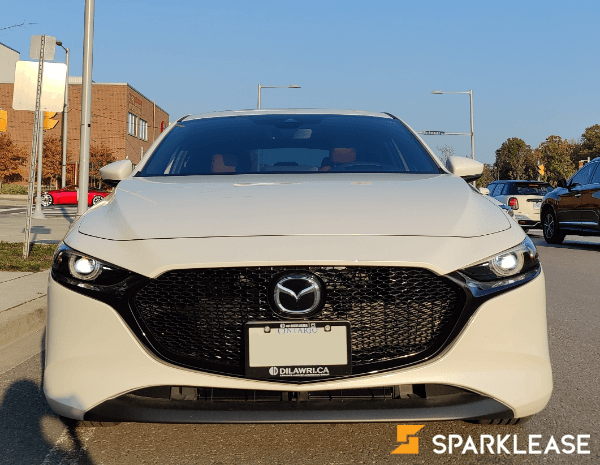 2020 Mazda3 GT 顶配外白内红