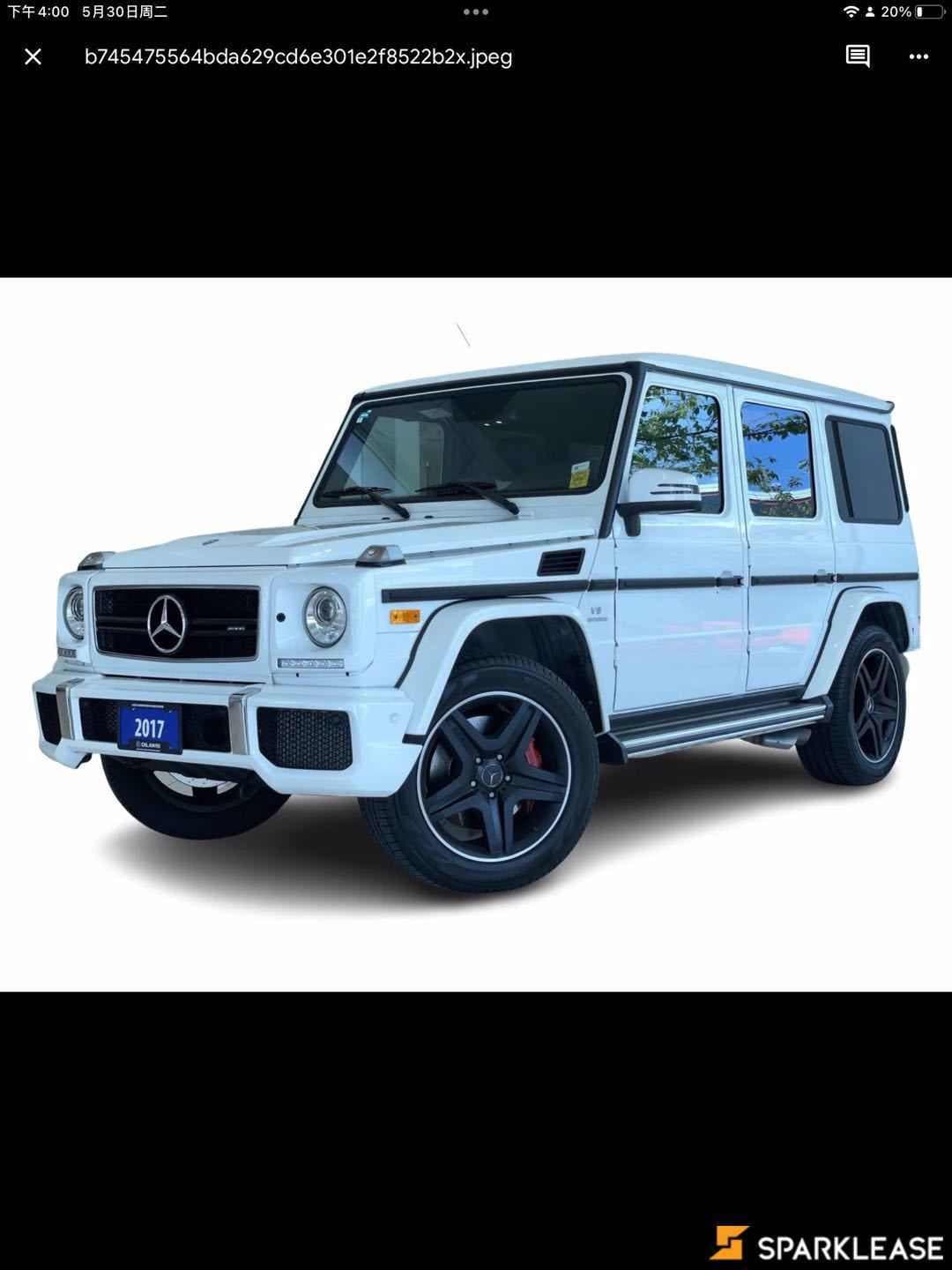 2017 Mercedes-Benz  G-Class  4MATIC 4dr AMG G 63 