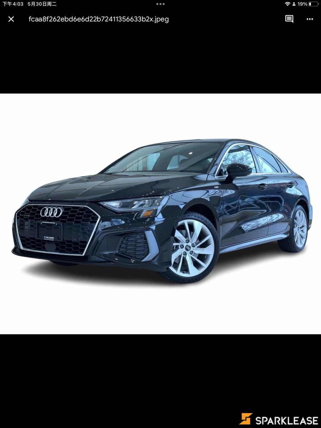 2022 Audi  A3 Sedan  Progressiv 40 TFSI 