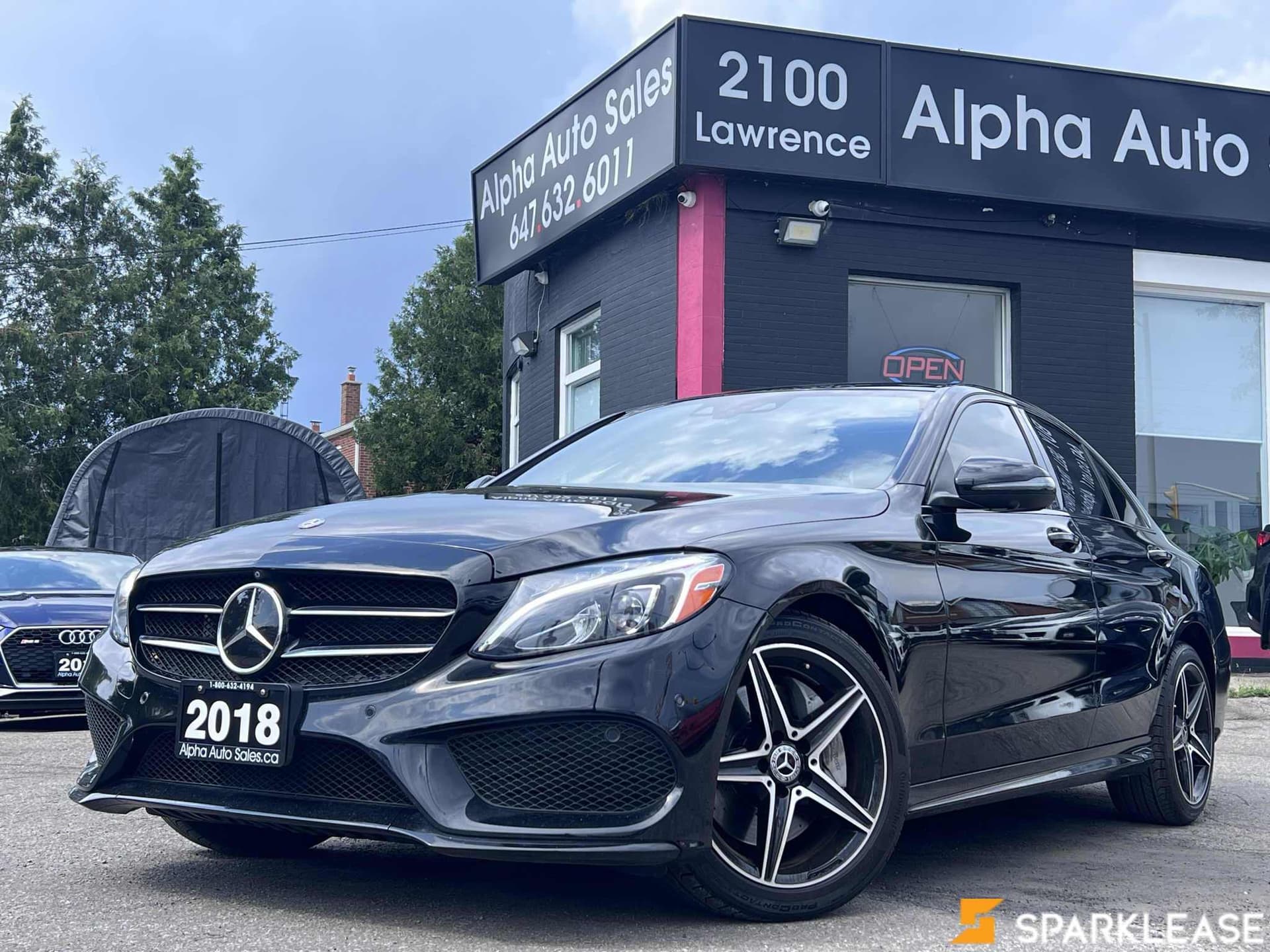 2018 顶配Mercedes-Benz  C 300 4MATIC Sedan 