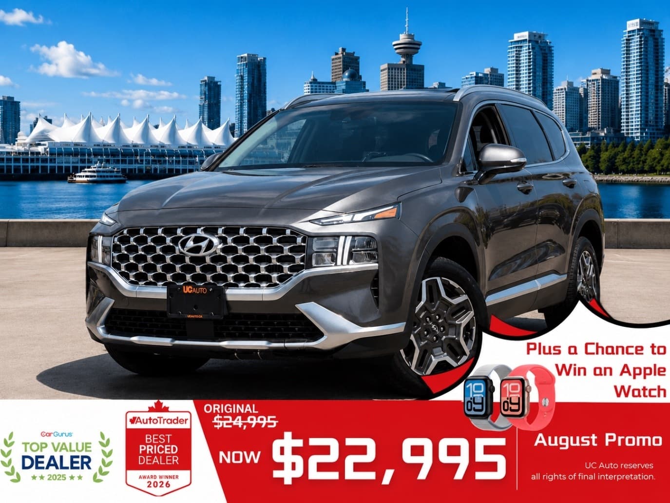 2021 Hyundai Santa Fe  HYBRID Luxury AWD/ NO ACCIDENT/ BC LOCAL