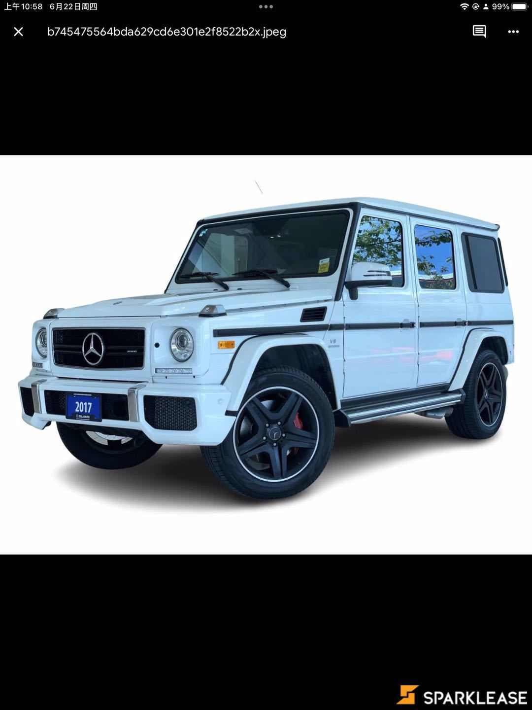 2017 Mercedes-Benz G-Class 4MATIC 4dr AMG G 63