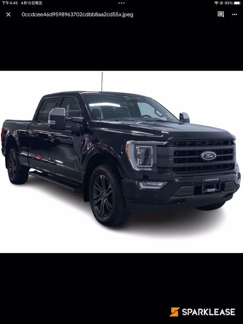 2022 Ford  F-150  LARIAT 4WD SuperCrew 6.5' Box 