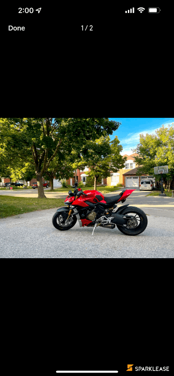 2021 Ducati Street Fighter V4s