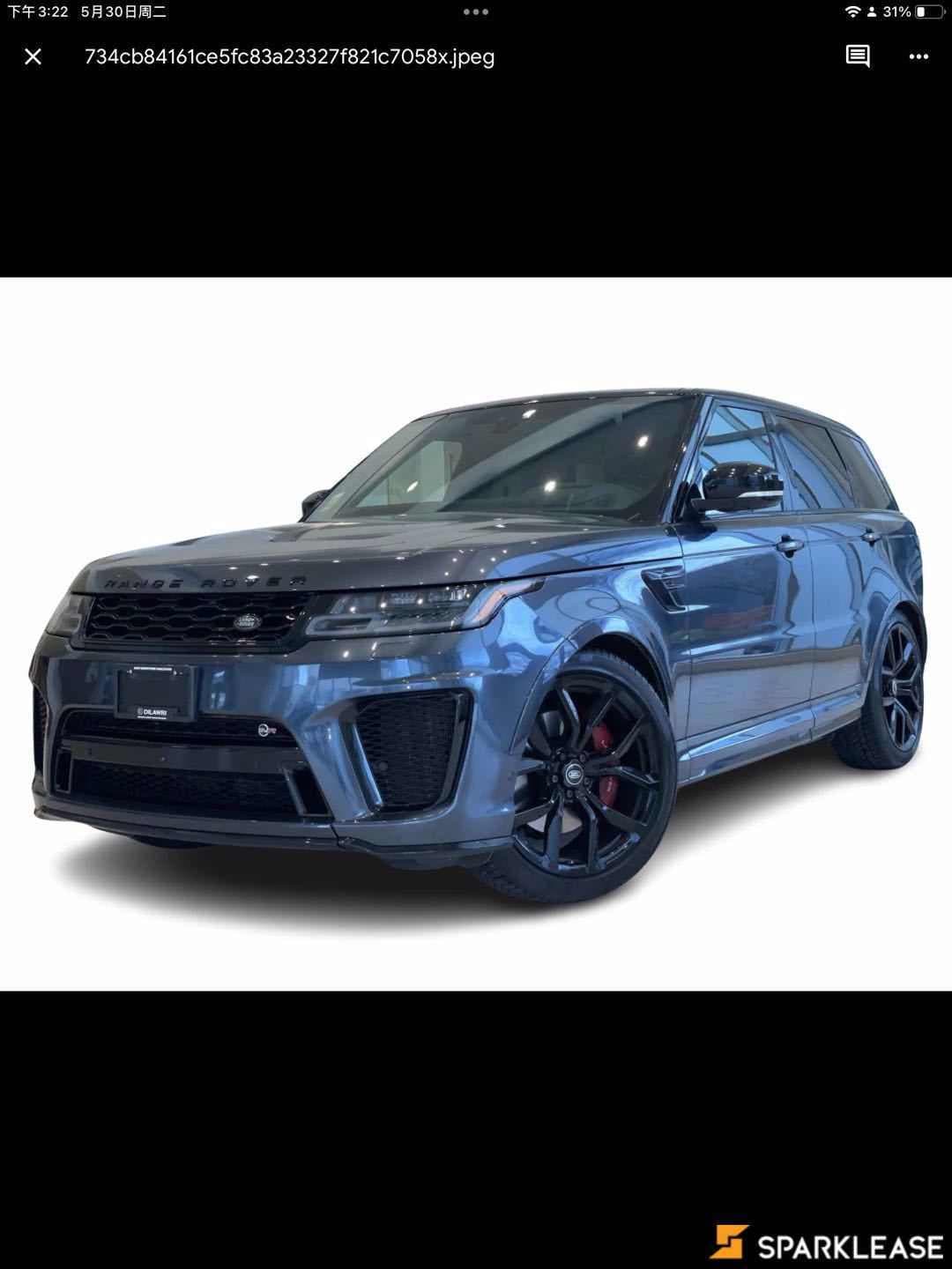 2020 Land Rover  Range Rover Sport  V8 S...