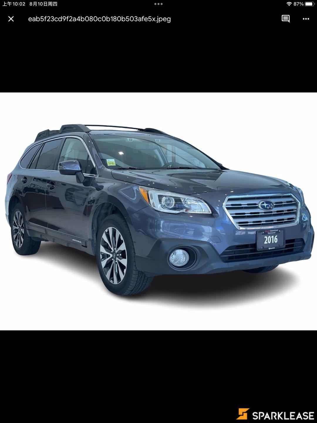 2016 Subaru  Legacy  4dr Sdn CVT 3.6R w/...