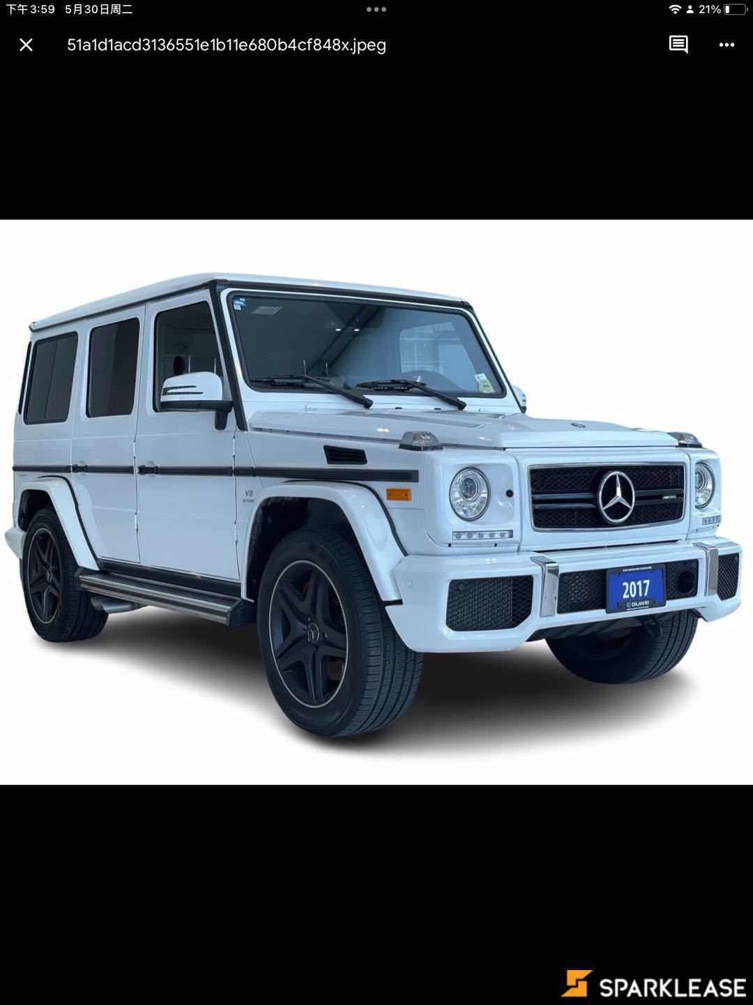 2017 Mercedes-Benz  G-Class  4MATIC 4dr AMG G 63 
