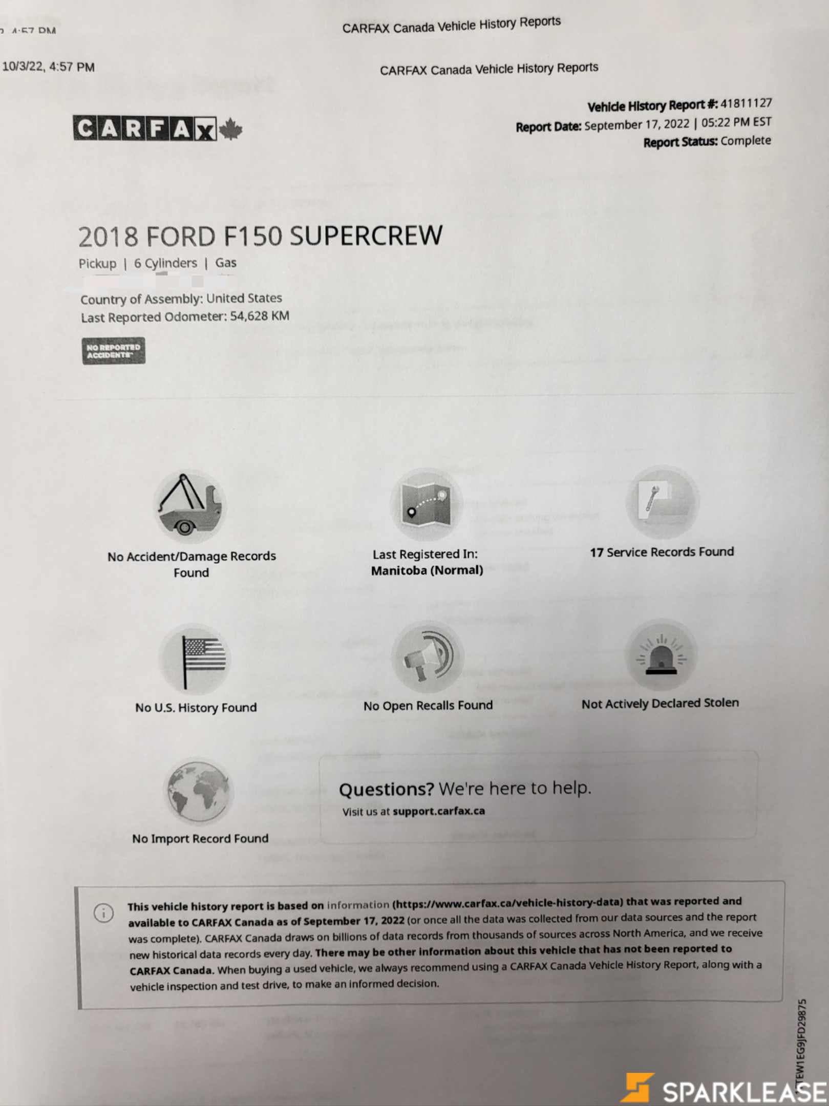 2018 Ford F-150 LARIAT 4WD SuperCrew 5.5' Box
