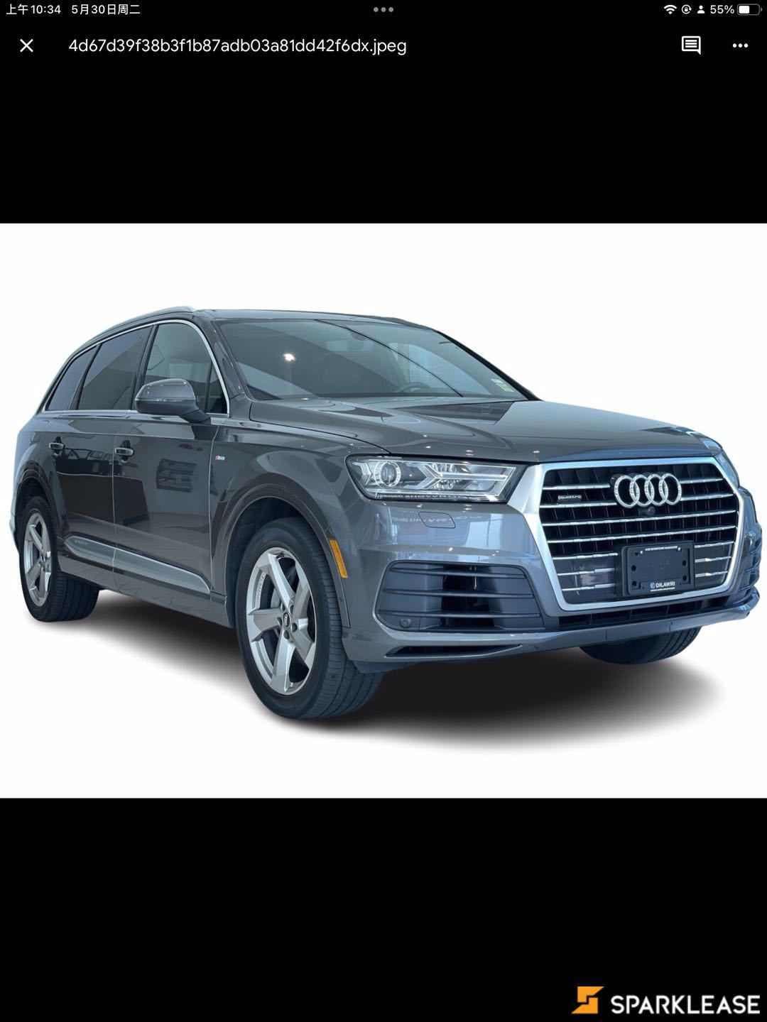 2019 Audi  Q7  Progressiv 55 TFSI quattro 