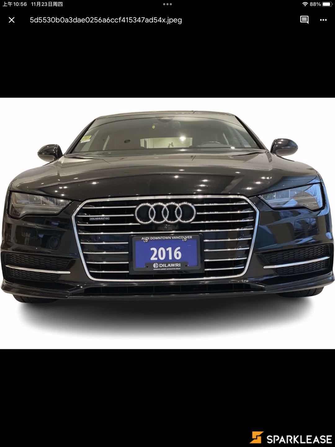 2016 Audi A7 4dr HB quattro 3.0T Progressiv