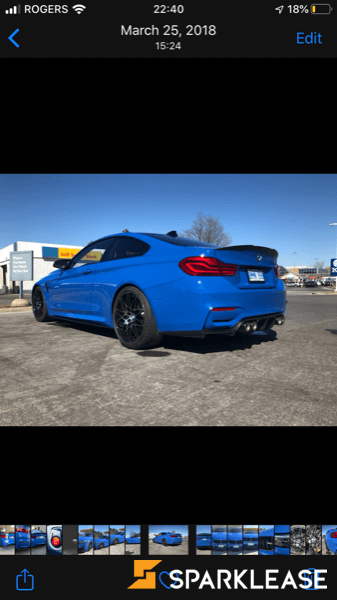 2018 BMW M4 Ultimate Pkg + CCB