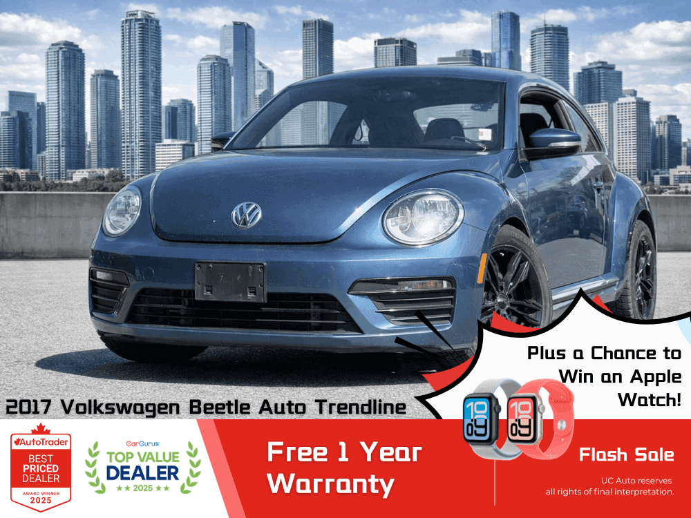 2017 Volkswagen Beetle  Auto Trendline/ CLEAN TITLE/ BACKUP CAMERA