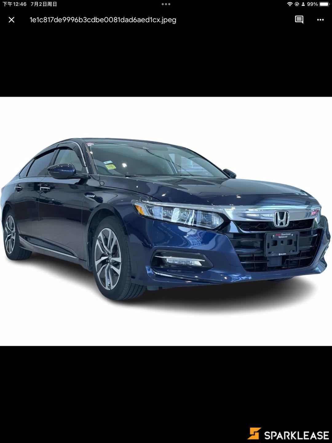 2020 Honda Accord Hybrid Touring CVT