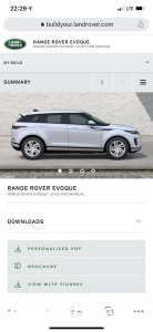 2020 Range Rover Evoque