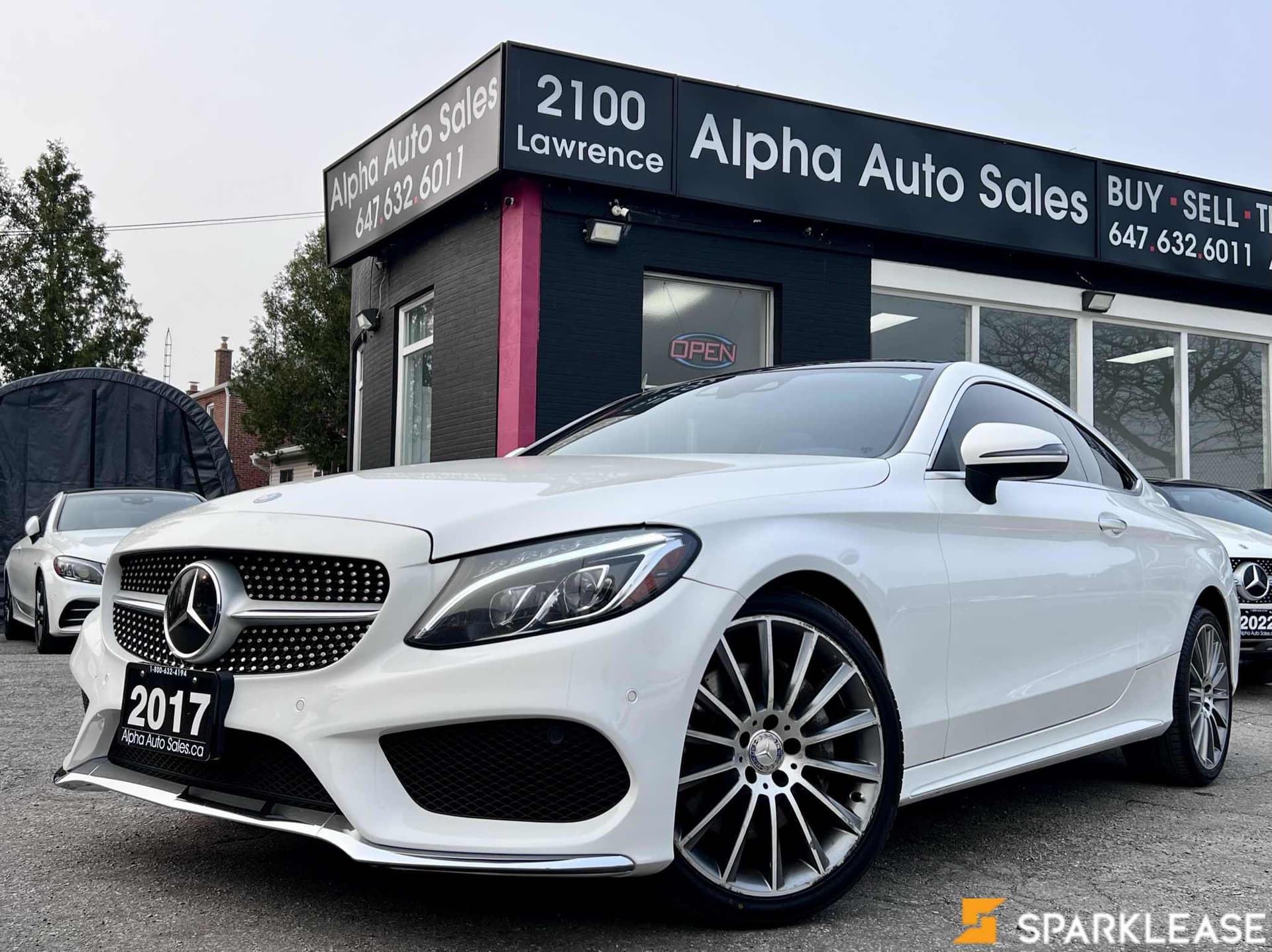 2017 Mercedes-Benz  C-Class  2dr Cpe C 300 4MATIC 