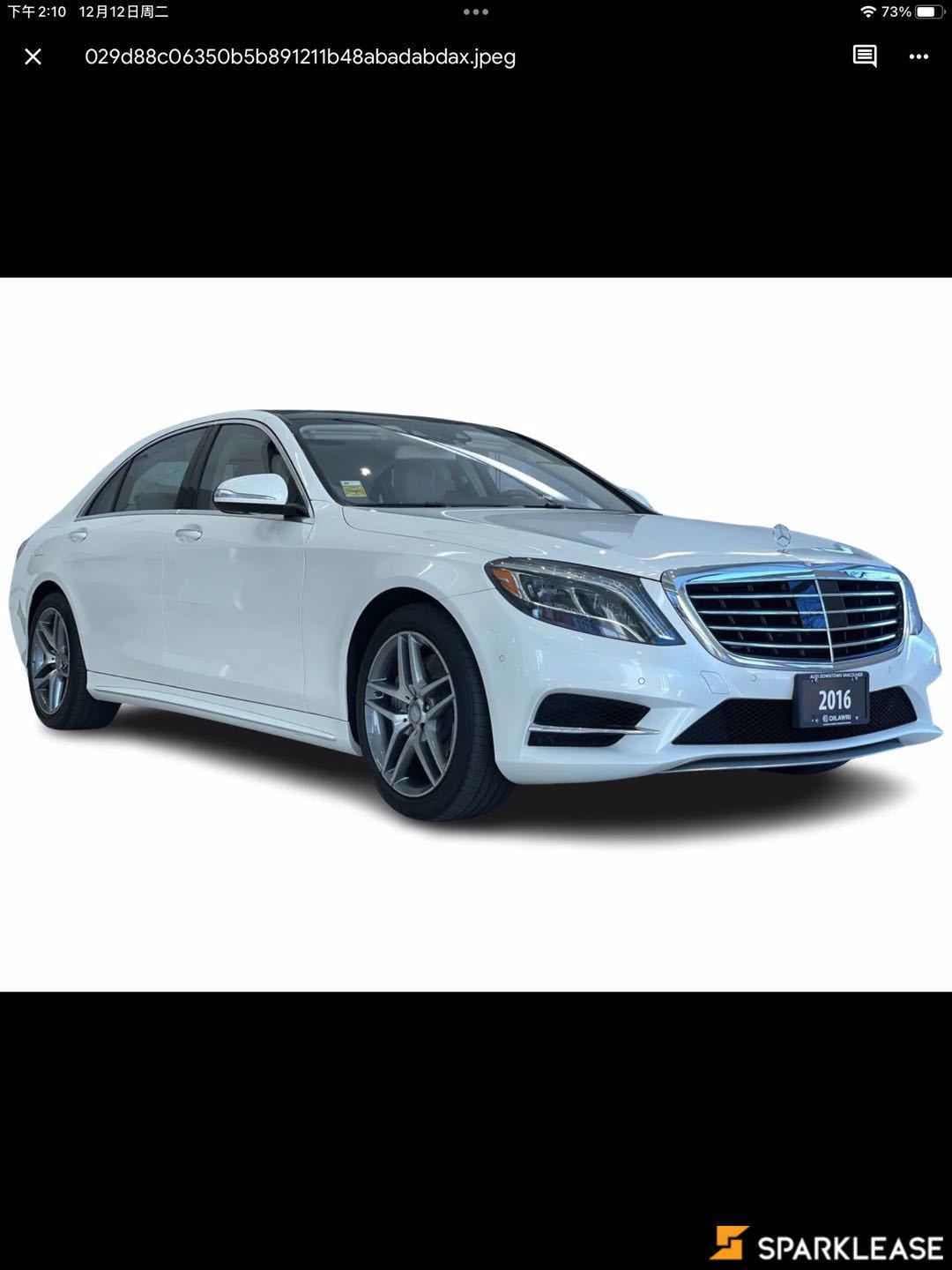 2016 Mercedes-Benz S-Class 4dr Sdn S 550...