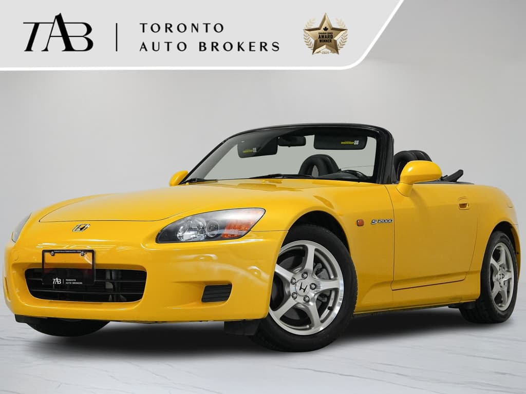 2003 Honda S2000 MANUAL   CONVERTIBLE