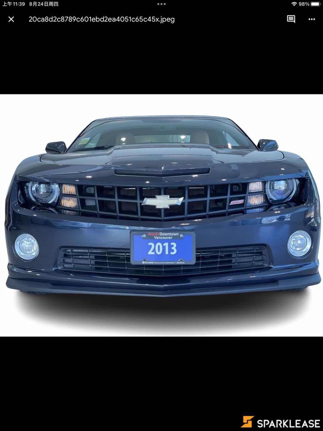 2013 Chevrolet Camaro 2dr Cpe 2SS