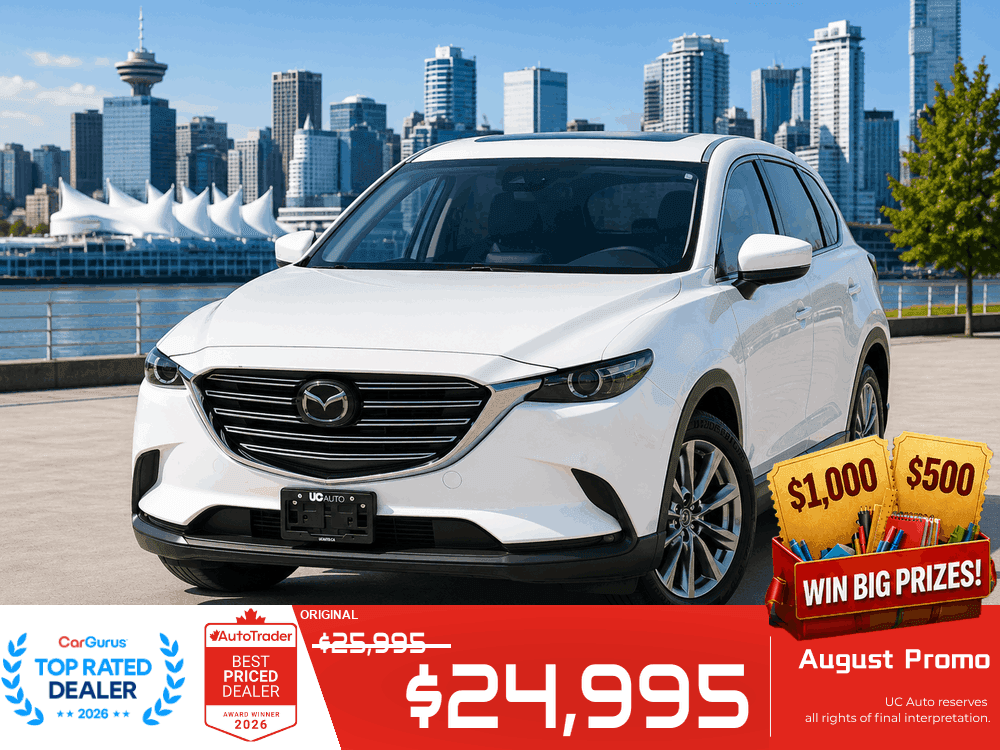2019 Mazda CX-9 GS-L AWD/ CLEAN TITLE/ BC LOCAL