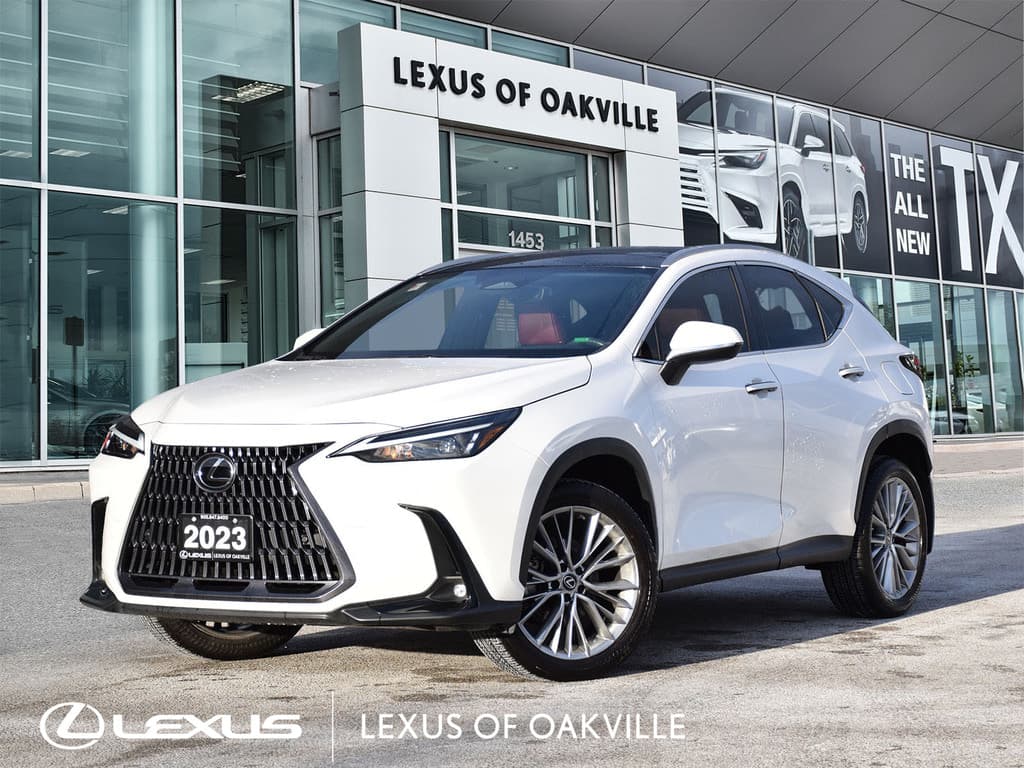 2023 Lexus  NX 350h Luxury Package 外白内红