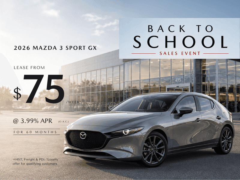 2026 Mazda Mazda3 Sport GX